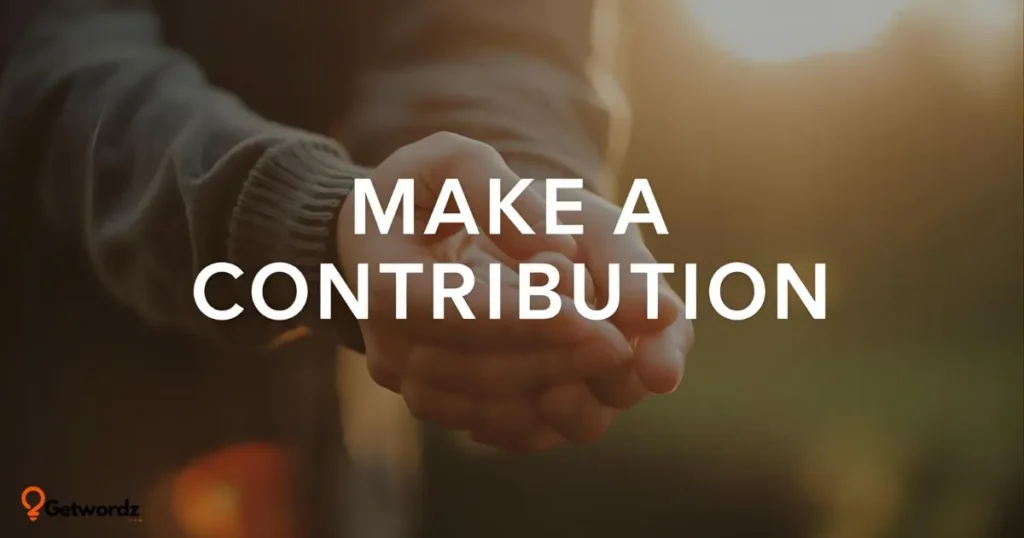 Make a Contribution