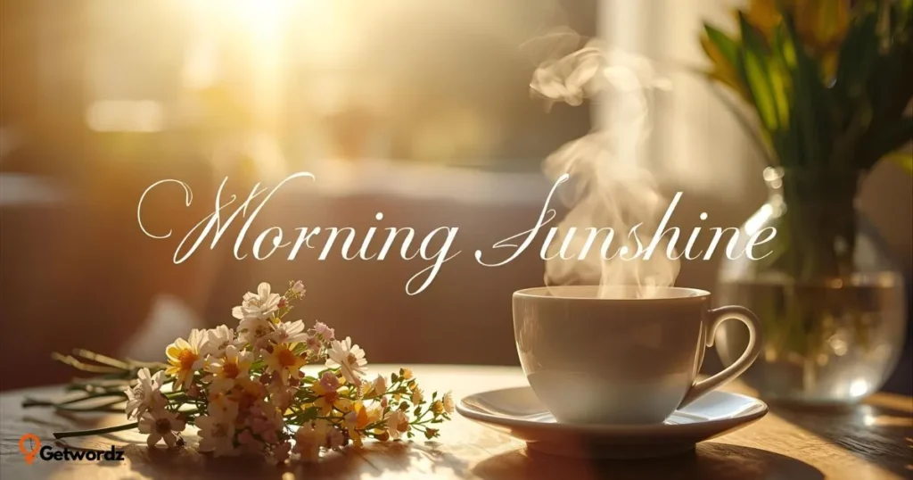 Morning Sunshine
