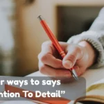 Attention To Detail