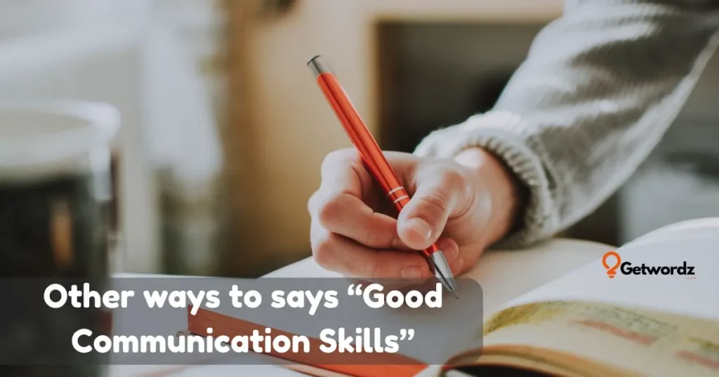 Good Communication Skills