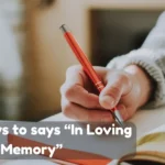 In Loving Memory