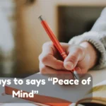 Peace of Mind