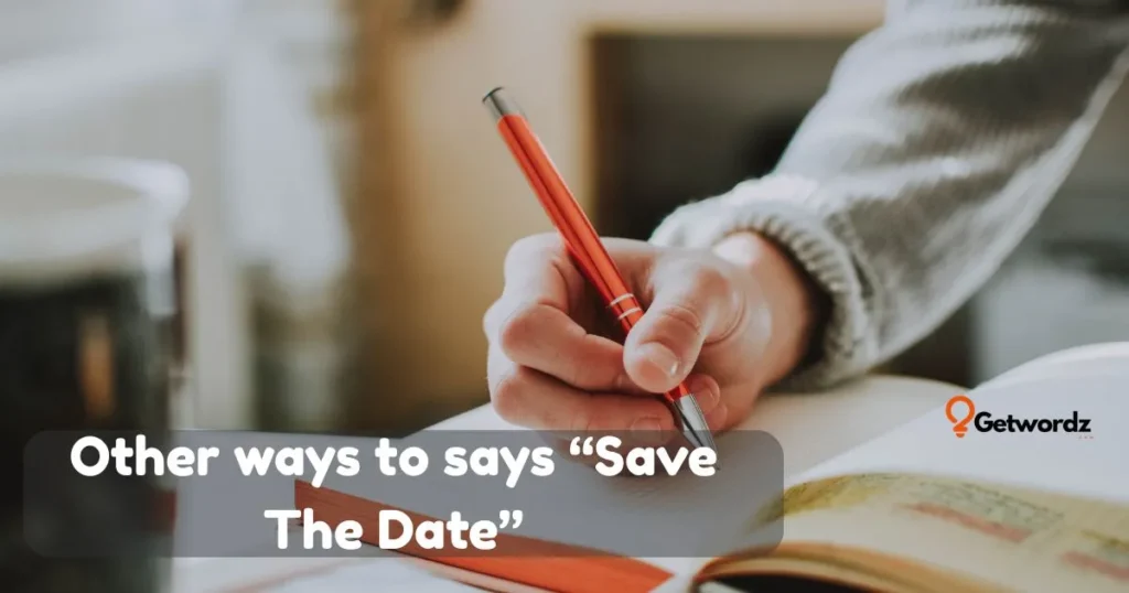 Save The Date
