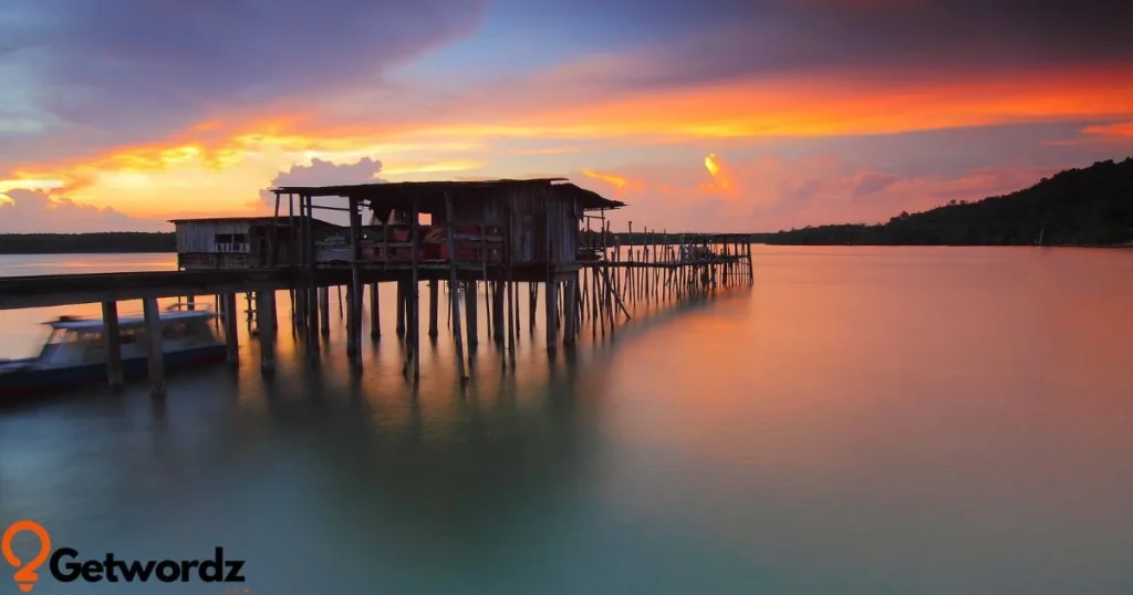 Sunrise Moment And Sunset Moment