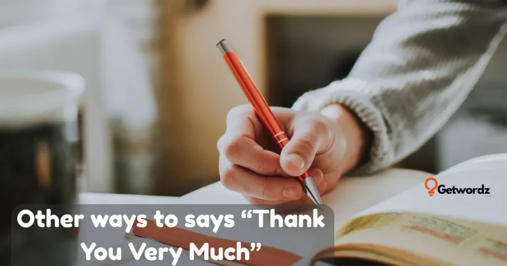 Thank You Very Much