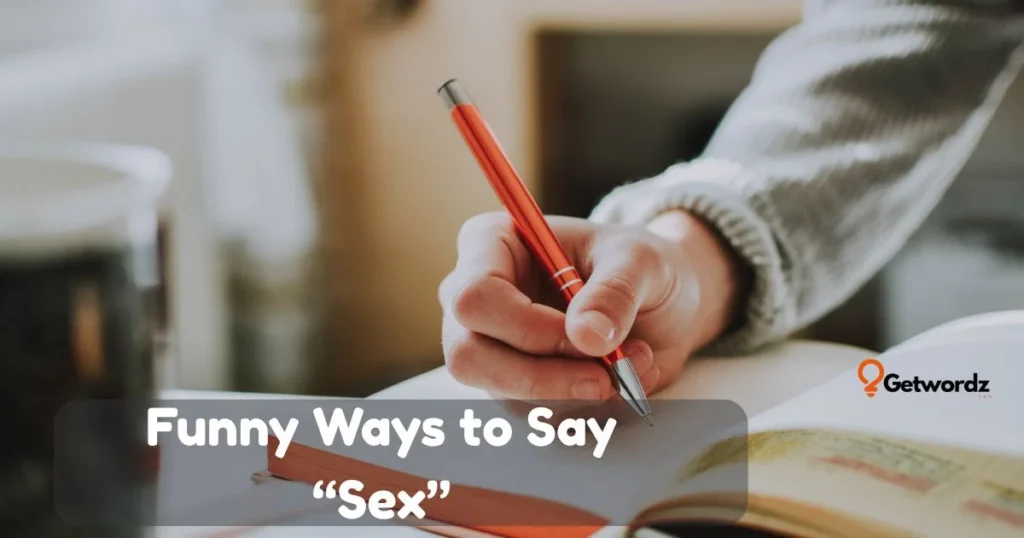 Funny Ways To Say Sex