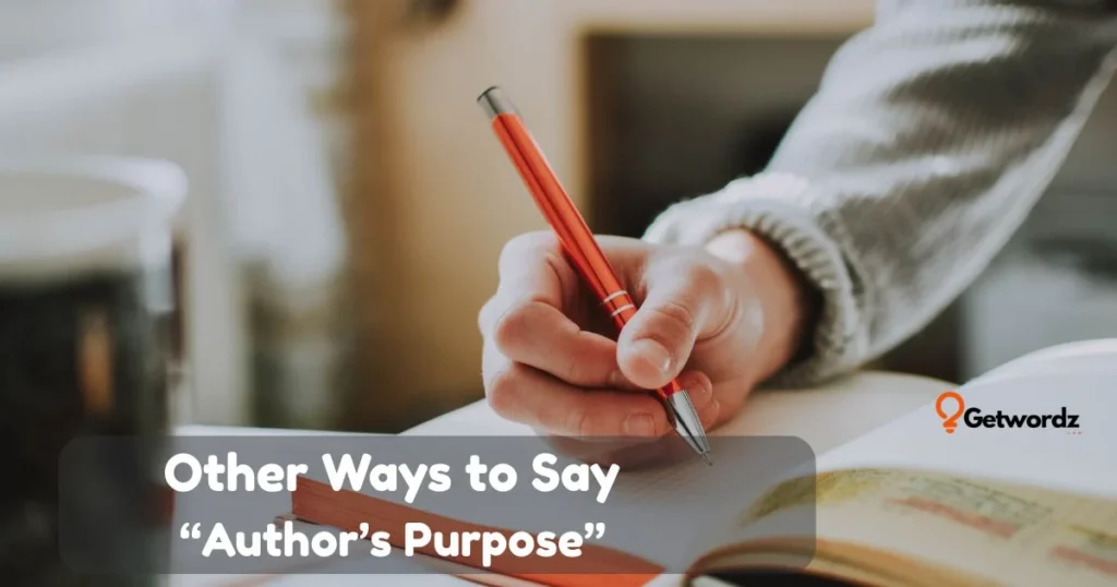Authors Purpose