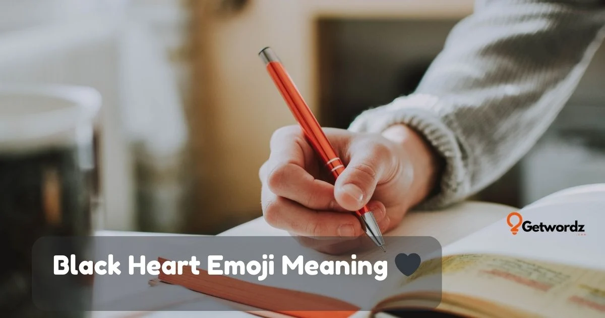 Black Heart Emoji Meaning