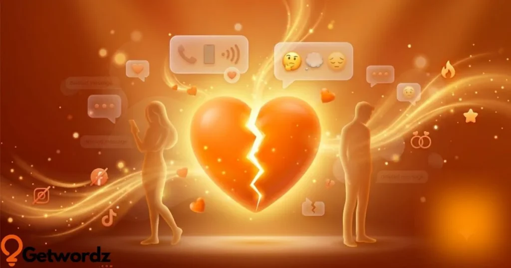 Broken Orange Heart Emoji Meaning