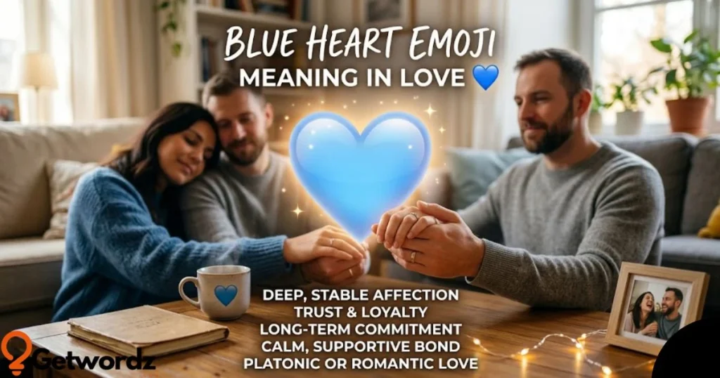 Blue Heart Emoji Meaning In Love