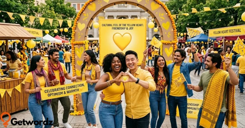 Cultural Feel Of The Yellow Heart Emoji