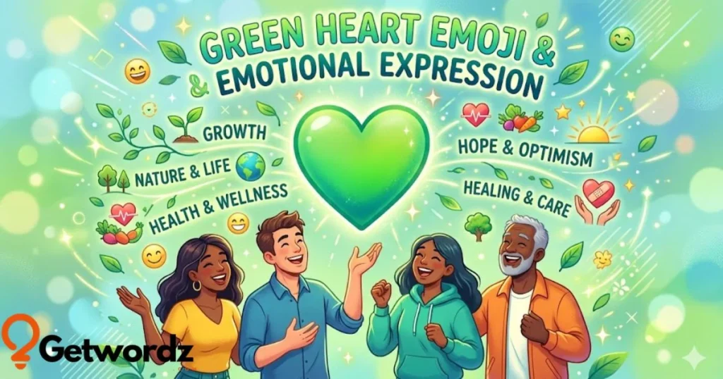 Green Heart Emoji And Emotional Expression