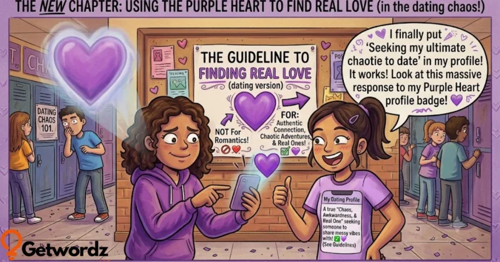 Purple Heart Emoji In Love And Dating