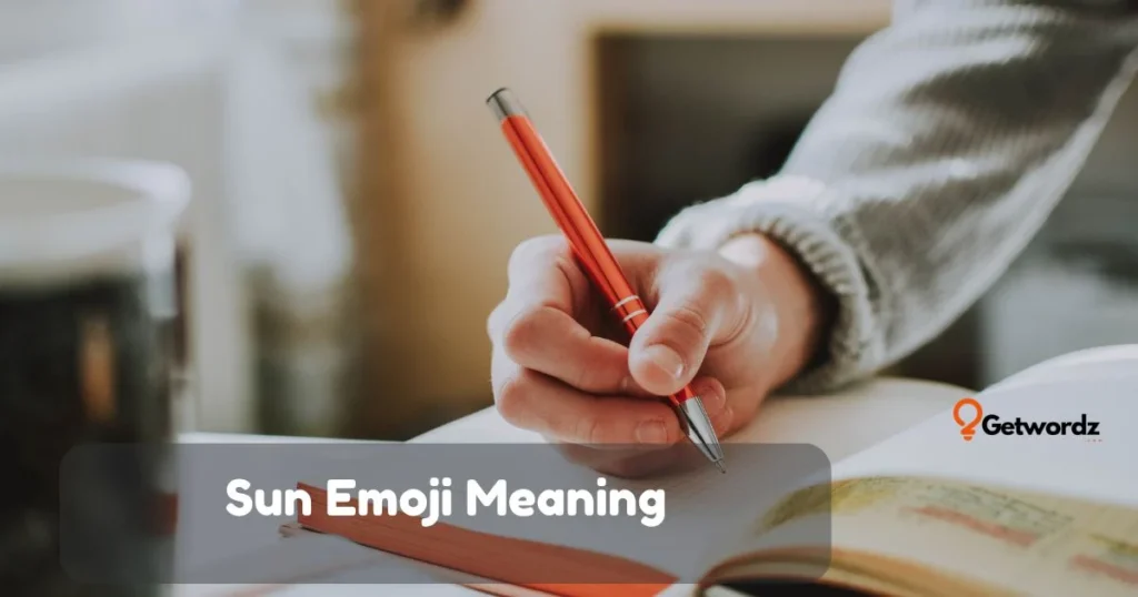 Sun Emoji Meaning