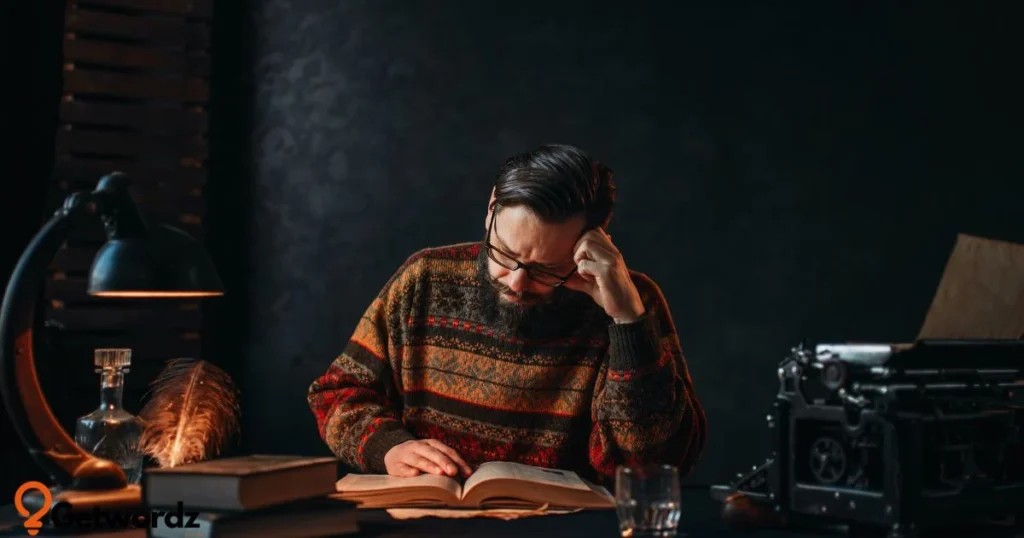 The Author Observes Critically