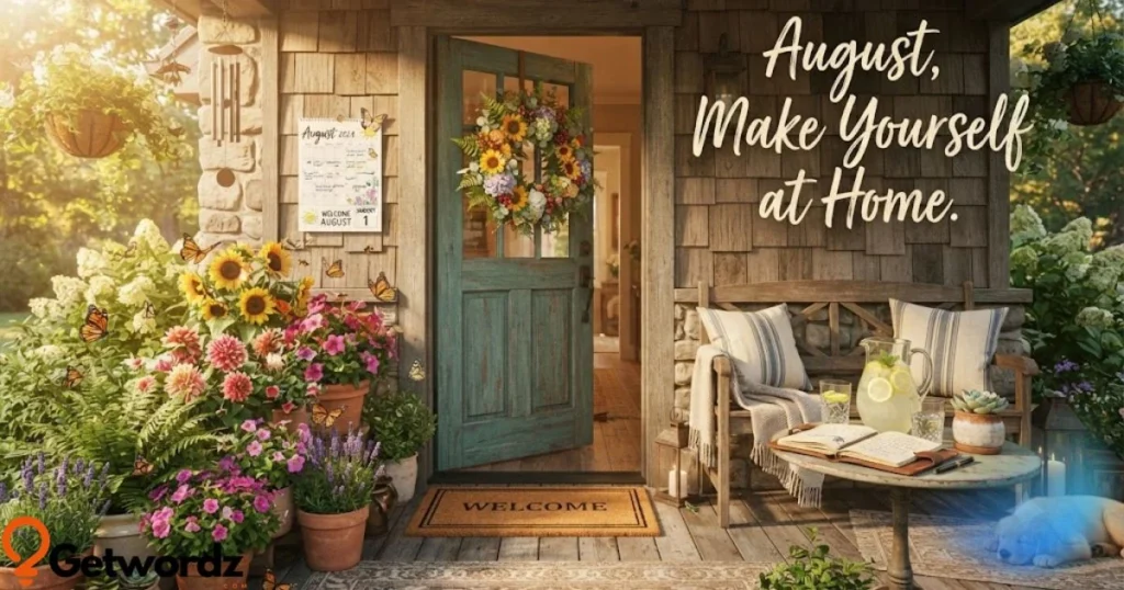 August Make Yourself At Home