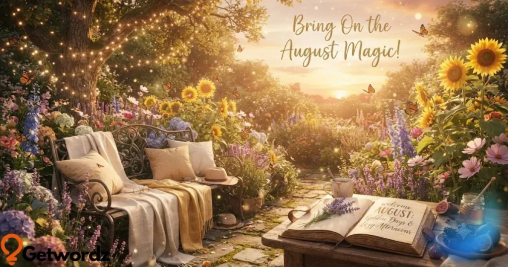 Bring On The August Magic