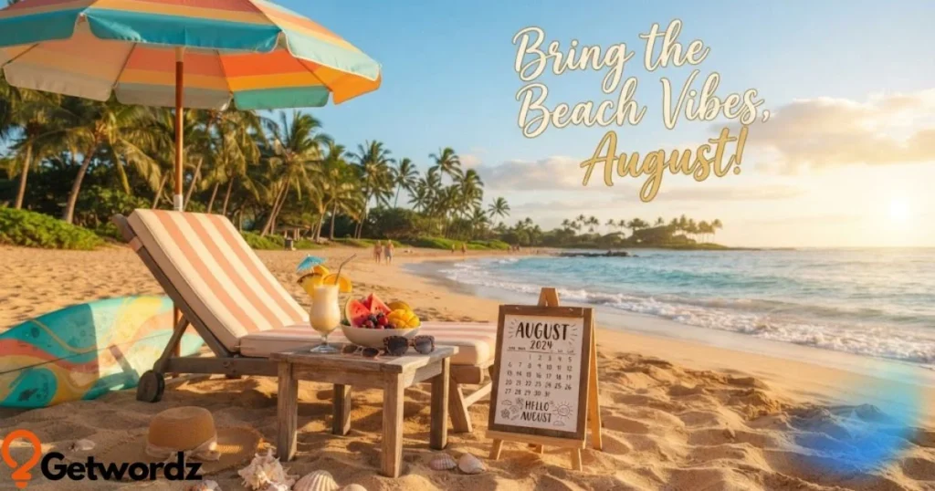 Bring The Beach Vibes August
