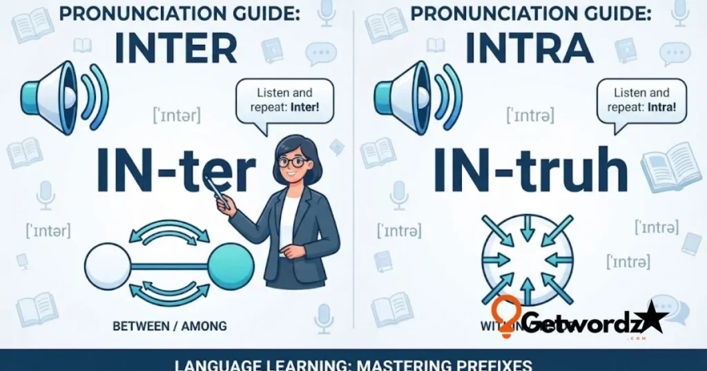 Difference Between Inter And Intra
