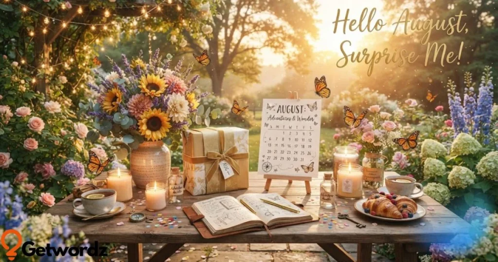 Hello August Surprise Me