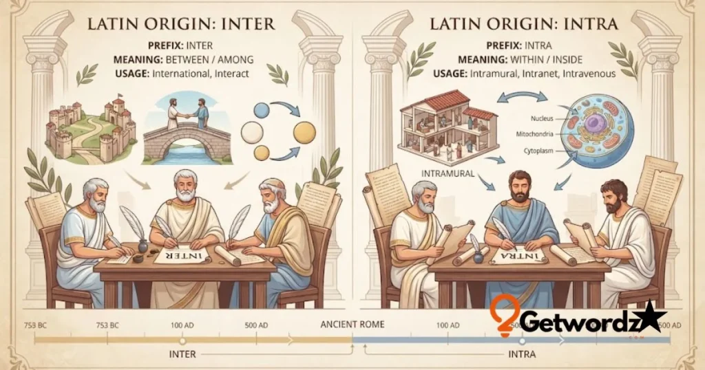 Historical Origin Of Inter And Intra