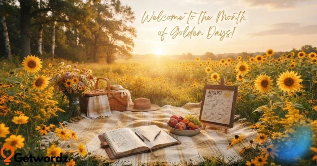 Welcome To The Month Of Golden Days