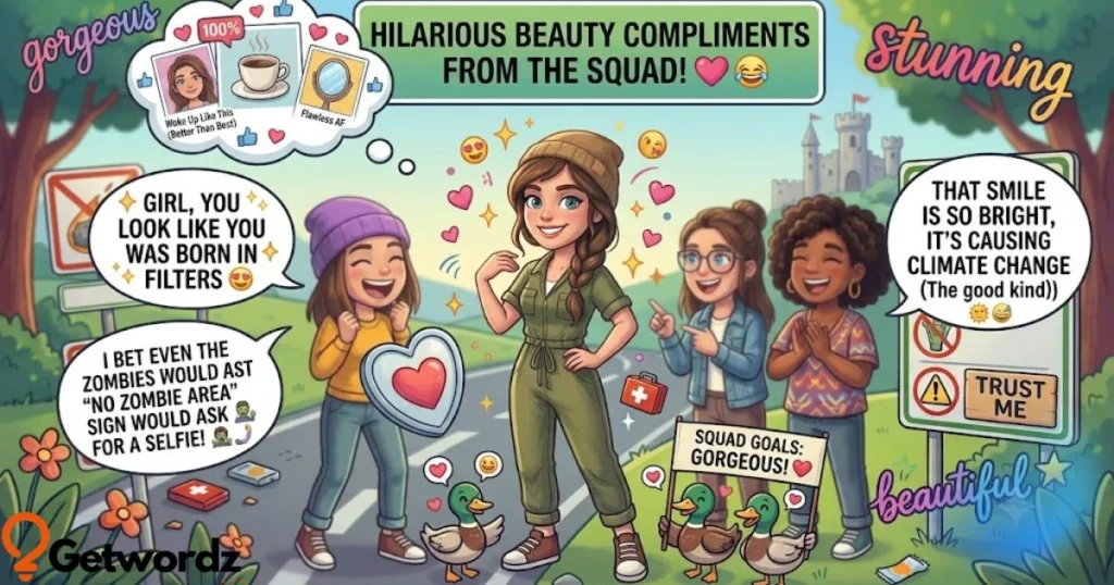 Witty Ways To Say Gorgeous