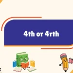4th Or 4rth
