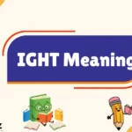 Ight Meaning In Text